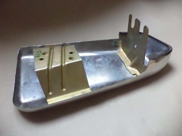 n°mc84 embout pare-choc droit Citroen CX INOX neuf NOS DPA86