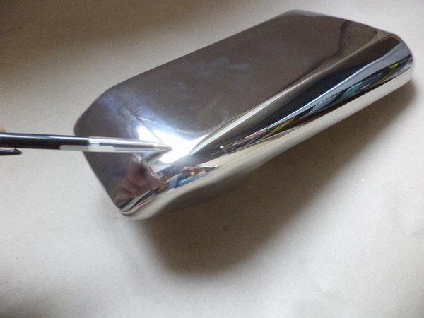 n°mc84 embout pare-choc droit Citroen CX INOX neuf NOS DPA86