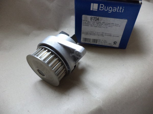 n°bg107 pompe eau VW Polo Polo 2 Golf 2 Golf 3 SEAT ibiza cordoba BUGATTI PA8702 neuve DPA86