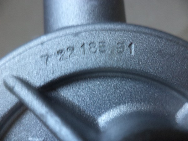 n°da40 pompe vide AUDI 2.5TDI A4 A6 A8 pierburg 722185510 neuve NOS vacuum DPA86