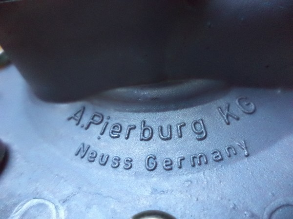 n°da43 pompe a vide VOLVO 264 265 262 262C pierburg neuve 72018400 1328559 NOS vacuum DPA86