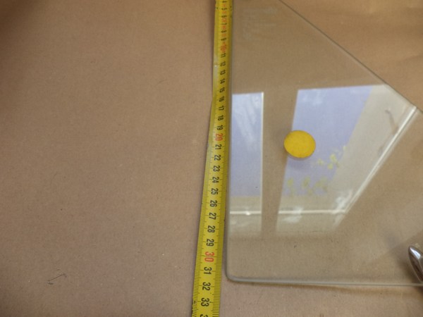 n°da60 deflecteur vitre droit FIAT 128 sicursiv AS2 M126 neuve NOS DPA86
